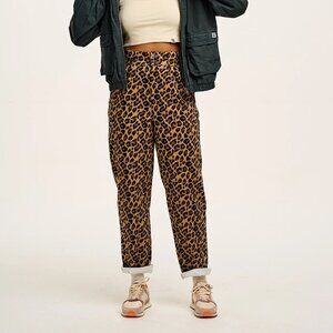 Lucy & Yak Addison Pants in Leopard Print
